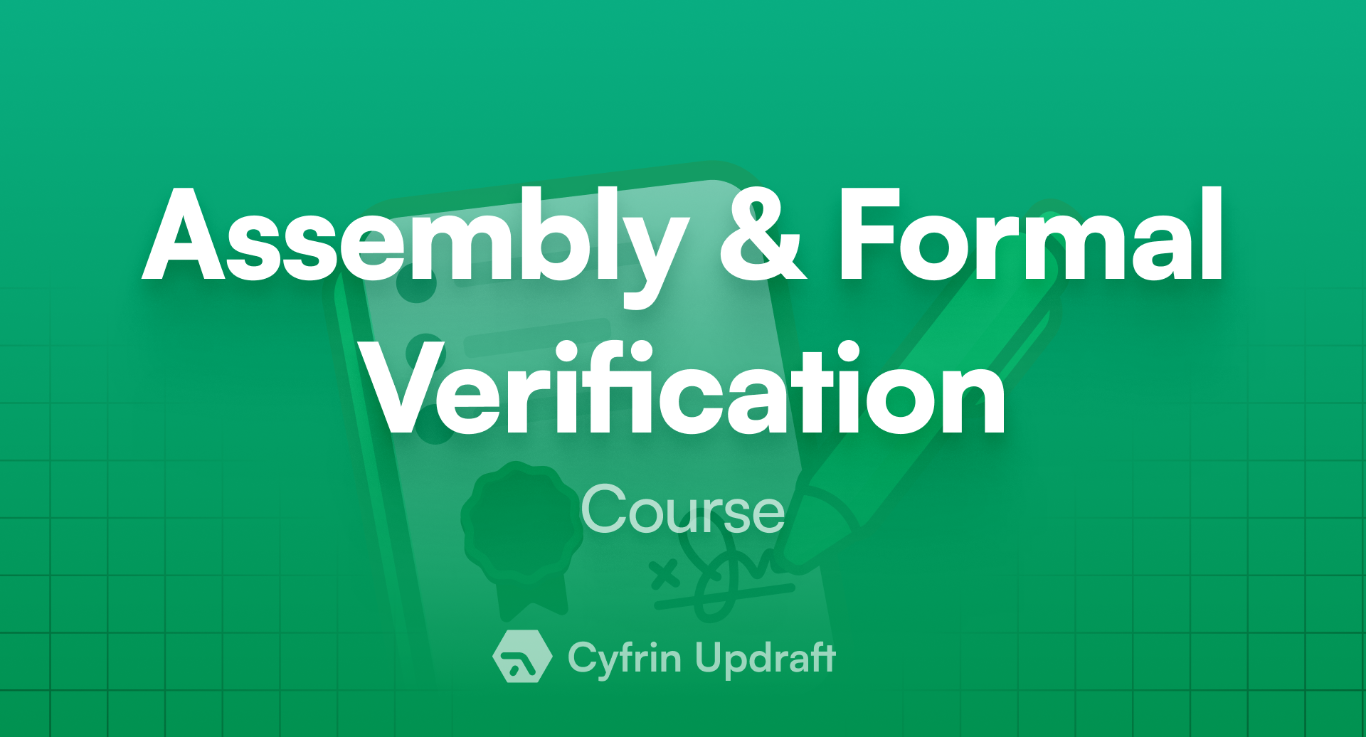 Assembly and Formal Verification